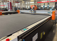Multifunktionale CNC-Oszilliermesser-Schneidemaschine, Flachbett-Digitalplotter für PVC, EVA, Leder, Flexibles Kunststoffmaterial