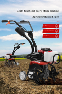 เครื่องพรวนดินแบบหมุนขนาดเล็กเครื่องพรวนดินขนาดเล็กเครื่องพรวนดินน้ำมันกำลังไฟ40วัตต์และตัวยึดไฮดรอลิก - Product Image 4