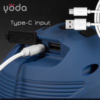 Material ABS, luz nocturna ambiental recargable por USB, proyector de estrellas dinámico LED, lámpara de nebulosa láser moderna para uso en habitación