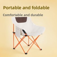 Chaise lune pliable d'extérieur portable pour la pêche, le barbecue, le pique-nique et le camping avec tissu Oxford - Mobilier d'extérieur