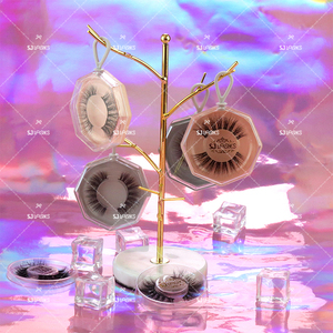 Cute Packaging Mini <strong>Suitcase</strong> Lash Strips Eyelashes Box Packaging for Fluffy Eyelashes - Product Image 2