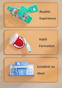 Set Giocattolo Educativo per Bambini, Kit Dentista con Trapano e Pasta Modellabile - Product Image 2