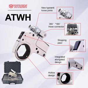 Llave Dinamométrica Hidráulica Compacta de Perfil Bajo con Casete Hexagonal de 700 Bar para Ajustar Pernos de Bridas de Tuberías - Product Image 5