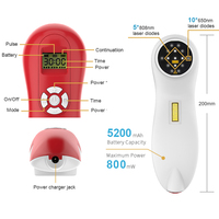 650nm 808nm LLLT thérapie par faible luminosité chien vétérinaire soulagement de la douleur thérapie laser portable portable