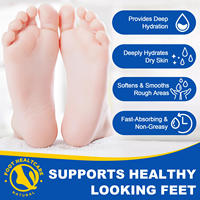 Stick de soin des pieds à 60% d'urée, exfoliant pour éliminer les peaux mortes, hydratant, crème pour les pieds, talons secs et craquelés