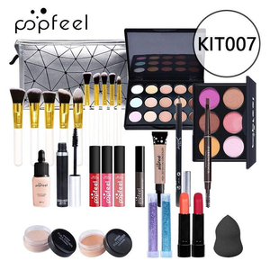 Coffret cadeau maquillage, trousse de maquillage pour femmes, kit complet comprenant un ensemble de pinceaux et un rouge à lèvres - Product Image 5
