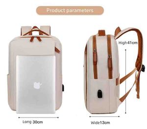 Notebook Casual <b>Laptop</b> <b>Backpack</b> Pack Bag HOJO <b>Laptop</b> <b>Backpack</b> With Usb - Product Image 2
