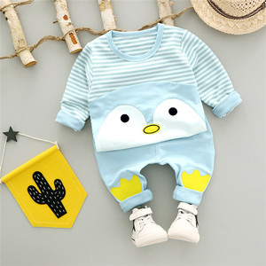 Bodysuit Baby Penguin for Toddler Garment Sleeve Suit South Korean Bangladesh <b>Tshirt</b> Boy <b>London</b> Supplier Online Shopping - Product Image 6