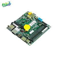 Placa Base para Mini PC ELSKY NUC NUC10U con Procesador Comet Lake de 10.ª Generación Core I7 10510U, DDR4 Máx. 64 GB de RAM, M.2_2230, WIFI