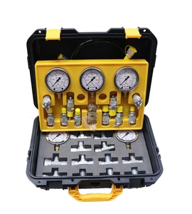 Alat pengukur tekanan hidrolik, alat diagnostik penggali pengukur tekanan hidrolik <span class=keywords><strong>5</strong></span> pengukur baja tahan karat OEM alat uji tekanan hidrolik - Product Image 6