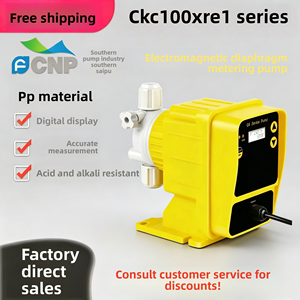 Bomba Dosificadora de Alta Precisión <span class=keywords><strong>Saiper</strong></span> de Southern Pump Industry, Serie CKC100XRE1, Diafragma Resistente a la Corrosión, Accionamiento por Solenoide, Fabricada en PP - Product Image 2