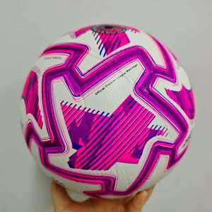 Balón de fútbol profesional Fútbol 2026 World Thickened PU Thermal Bonded Tamaño 5 Logotipo OEM personalizado para tren de carreras - Product Image 4