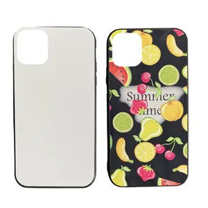 TPU+PC+ aluminum color heat transfer For iPhone For Samsung For Xiaomi Huawei case blank material Sublimation Cell Phone Case