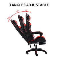 Fauteuil pivotant pour filles avec écran LED, accessoires de canapé de jeu, moniteur, en cuir synthétique élégant et acier inoxydable pour jeux sur ordinateur