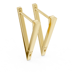 Boucles d'oreilles en diamant de laboratoire plaqué or pour femmes, bijoux élégants et raffinés, cadeau étincelant pour mariage ou fête - Product Image 3