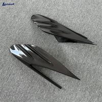 Kit décoratif de carrosserie en fibre de carbone sèche de haute qualité 3K pour Ferrari F8, style M modifié, kit décoratif léger
