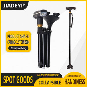 Bâton de canne pliable avec lumière LED <span class=keywords><strong>Balance</strong></span> et bâton de soutien - Product Image 4