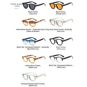 Vente flash Wei <span class=keywords><strong>Ken</strong></span> 250 PC Frame Lunettes de soleil rondes rétro pour hommes et femmes, pour l'extérieur, CE - Product Image 5