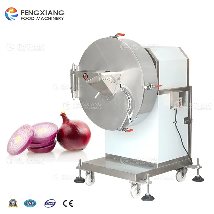 FC-582 Potato Chips making machine Carrot Radish Onion Coconut Banana Plantain Slicing cutting Machine apply to food industry
