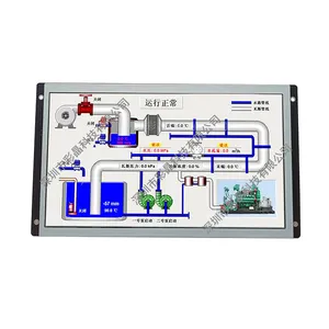 2024 Smart COB HMI 10,1 pulgadas 1280x800 píxeles TFT LCD Módulo de pantalla compatible con RS232 RS485 UART TTL interfaz para máquina