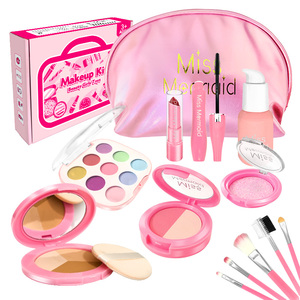 Kit de Maquillage en Plastique Non Toxique pour Enfants Filles, Set de Jouets de Simulation Cosmétique pour Jeu d'Imitation, Dropshipping Shopify - Product Image 2