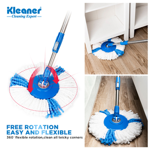 Kleaner Chất Lượng Cao 8L Thép Không Gỉ Giỏ Lau Và Xô Đặt Sợi Nhỏ Quay Lau Xô Cơn Lốc Xoáy Làm Sạch Lau - Product Image 4