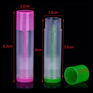 Kosong isi 5g <span class=keywords><strong>lip</strong></span> <span class=keywords><strong>gloss</strong></span> anak-anak, tabung kemasan lipgloss pelembap bibir kemasan, tutup bawah dan atas kosong untuk anak-anak - Product Image 5