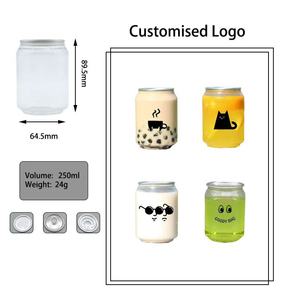 Bicchieri in <span class=keywords><strong>Plastica</strong></span> Trasparente PET 250ml con Logo Personalizzato e Coperchio con Anello di Apertura <span class=keywords><strong>per</strong></span> Confezionamento di Torte e Creme - Product Image 2