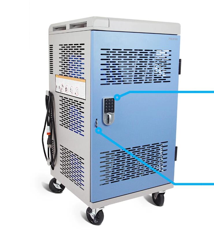 Запираемая безопасная зарядная коробка Chromebook, 110-250 В переменного тока, американская/Европейская розетка типа 30-bay, зарядная станция