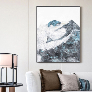 <span class=keywords><strong>Peinture</strong></span> à l'huile <span class=keywords><strong>de</strong></span> <span class=keywords><strong>paysage</strong></span> peinte à la main, art mural abstrait, 100% - Product Image 2