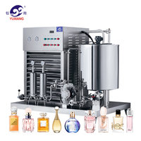 Ligne de production de parfum entièrement automatique avec machine de mélange et de congélation