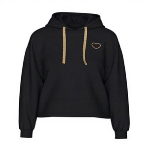 Sudadera con Capucha de Felpa Gruesa de Invierno de Alta Calidad, Antiencogimiento, con Diseño Personalizado para Mujer - Product Image 3