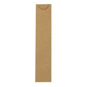 Sacchetto portapenne Kraft 150x30 mm per riporre penne di carta - Product Image 1