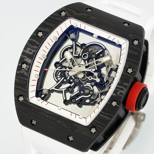 RM 055 - <span class=keywords><strong>Orologio</strong></span> sportivo <span class=keywords><strong>da</strong></span> <span class=keywords><strong>collezione</strong></span>, stile racing, con cassa interamente in carbonio, movimento automatico e viti in lega di titanio. - Product Image 3
