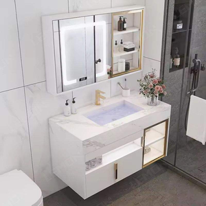 <span class=keywords><strong>Muebles</strong></span> de Baño Modernos de Mármol y Pizarra <span class=keywords><strong>para</strong></span> Encimera, <span class=keywords><strong>Muebles</strong></span> de Baño Europeos <span class=keywords><strong>para</strong></span> Hotel, Tocador de Baño Clásico Personalizado Antiguo - Product Image 2