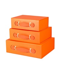 Scatola Regalo Magnetica di Alta Gamma con Coperchio a Ribalta, Rivestimento in Spugna, Pieghevole, Stile Borsa Rigida in Carta per Feste, Matrimoni e Eventi