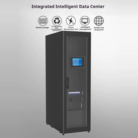 Sistem rak kualitas tinggi kunci pintu pusat Data elektrik Apc Smart-ups AC kapasitas pendingin kabinet jaringan