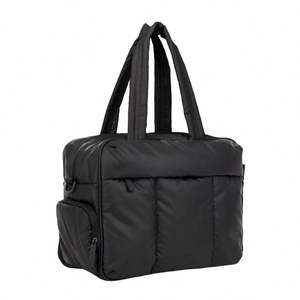 Sac de voyage multifonctionnel pour femmes en gros, sac de voyage à bandoulière, sac de voyage à fermeture éclair, sac de voyage portable, lavable - Product Image 1