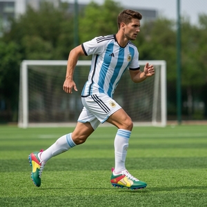 Chaussures de football personnalisées HUAMAK avec tissu respirant en maille et semelle extérieure antidérapante en TPU pour une meilleure adhérence - Product Image 3