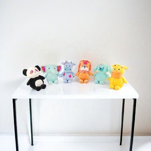 2025 thiết kế mới Tùy chỉnh hình dạng và kích thước súng hà mã gấu trúc chó sư tử lo lắng cảm giác nhà sản xuất đồ chơi sang trọng cho công viên giải trí - Product Image 4