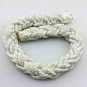 <span class=keywords><strong>Cordage</strong></span> d'amarrage et de remorquage marin en <span class=keywords><strong>polyamide</strong></span> tressé blanc à <span class=keywords><strong>8</strong></span> brins, 48 mm, enroulé en bobine, pour bateaux et navires - Product Image 3