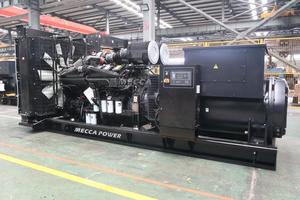 เครื่องกำเนิดไฟฟ้าดีเซล MECCA POWER 800kW 1000kVA แบบตู้คอนเทนเนอร์ ระบบระบายความร้อนด้วยน้ำ เครื่องยนต์ KTA38-G5 สตาร์ทแบบรีโมท ระบบ ATS อุตสาหกรรม 480V 50/60Hz - Product Image 3