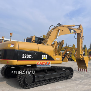 Caterpillar para Excavadora hidráulica de orugas 320d, motor usado de 20 toneladas de 141KW, capacidad de cubo de 1,5 m³, entrega rápida - Product Image 5