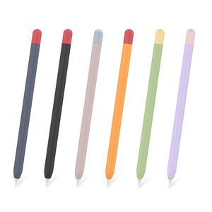 Usine pour <span class=keywords><strong>Apple</strong></span> <span class=keywords><strong>Pencil</strong></span> <span class=keywords><strong>2</strong></span> 1er <span class=keywords><strong>2</strong></span>ème étui à crayons tablette tactile stylet stylo housse de protection Portable étui en Silicone souple - Product Image 1