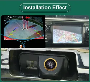 HD AHD 1920x1080p 1000TVL không thấm nước Xe tấm đảo ngược sao lưu máy ảnh cho TOYOTA <span class=keywords><strong>COROLLA</strong></span> Auris avensis T25 T27 2011-2013 - Product Image 5