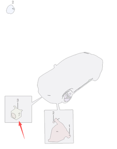 เสียงเตือนรถตงเฟิง <span class=keywords><strong>SKY</strong></span> รุ่น OE B029847 สำหรับรถยนต์ยี่ห้ออี้ไป๋ อี 007 รุ่นแรกแบบแฮทช์แบ็ก - Product Image 2