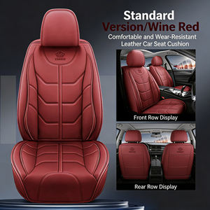 Nappa Deri Tam Kaplama Beş Koltuklu Araba Koltuk Kılıfı Evrensel Tam Kapalı Koltuk Minderi - Product Image 2