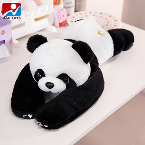 Almohada de Felpa Corta Súper Suave de 60 cm con Relleno de Algodón PP, Diseño de Muñeco Animal Adorable, 4 Opciones para Dormir para Niños - Product Image 5