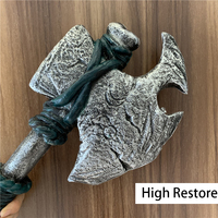 World of Warcraft Orc, 58 cm, 300 g, Accesorios de Halloween, Regalos de Cosplay, Adorno