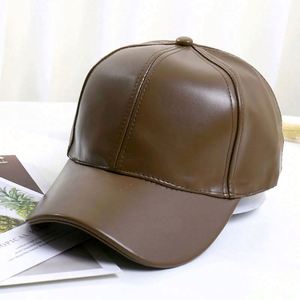 หมวกเบสบอลหนังปักลายคุณภาพสูง 6 แผง แบบกำหนดเอง ขายส่งจากโรงงาน - Product Image 6